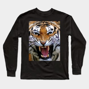 Tiger Head Long Sleeve T-Shirt